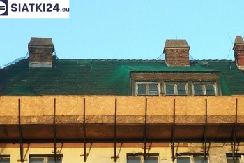 Siatki Trzebnica - Zabezpieczenie elementu dachu siatkami dla terenów Trzebnicy