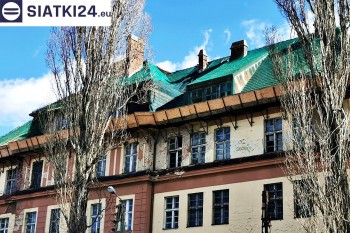 Siatki Trzebnica - Siatka zabezpieczająca elewacje budynków; siatki do zabezpieczenia elewacji na budynkach dla terenów Trzebnicy