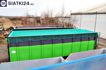 Siatki Trzebnica - Siatka przykrywająca na kontener - zabezpieczenie przewożonych ładunków dla terenów Trzebnicy