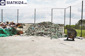 Siatki Trzebnica - Siatka zabezpieczająca wysypisko śmieci dla terenów Trzebnicy